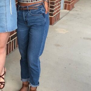 American eagle mom jeans